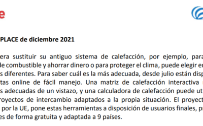 Ya está disponible el boletín del proyecto REPLACE de diciembre de 2021